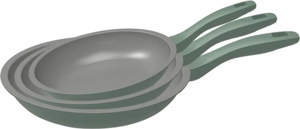 Michelino Alythia Bratpfannen-Set - ø20 cm, ø24 cm, ø28 cm, Induktionsgeeignet