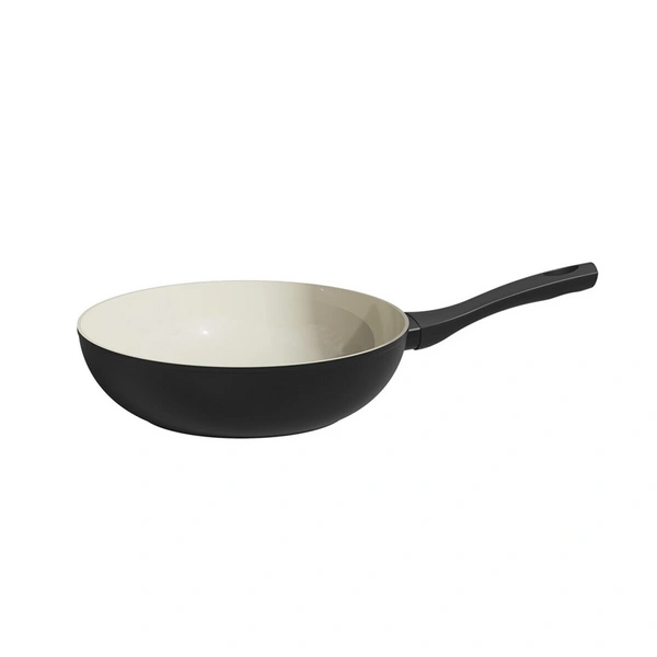 Michelino Nora New Line Wokpfanne ø24 cm - Induktionsgeeignet -Gratis Pfannenschutz-