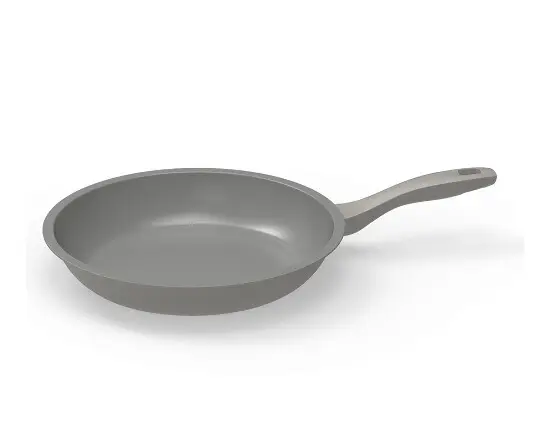 Bratpfanne - Aluminium - Ø 24 cm - für alle Herdarten -Grau-