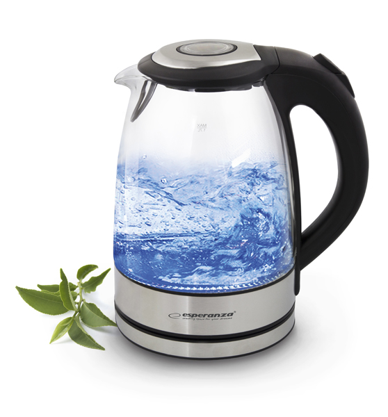 [EKK012] Yosemite elektrischer Glaswasserkocher 1,7 Liter s