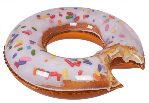 [7839] Schwimmring - Donut streusel - 91/4179